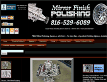 Tablet Screenshot of mirrorfinishpolishing.com